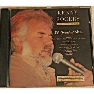 Kenny Rogers & The First Edition 20 Greatest Hits CD Original Recordings Digital